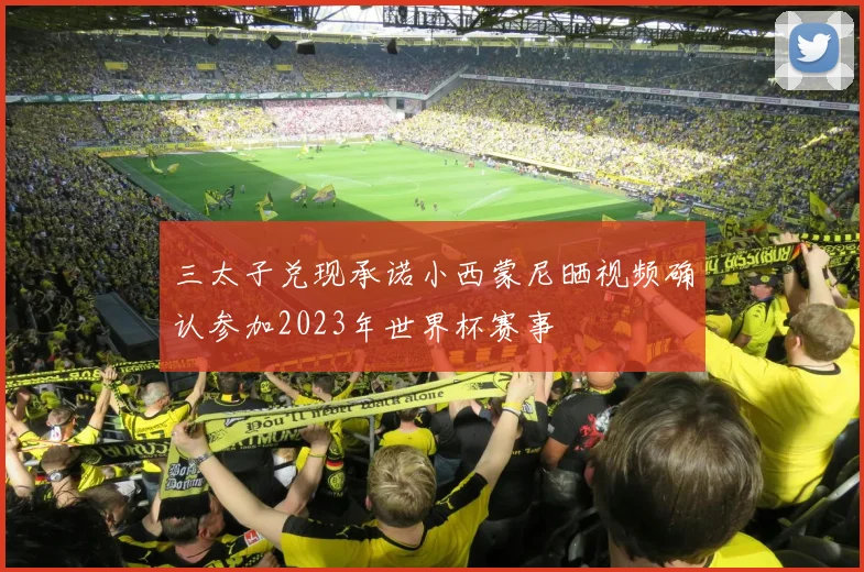 三太子兑现承诺小西蒙尼晒视频确认参加2023年世界杯赛事